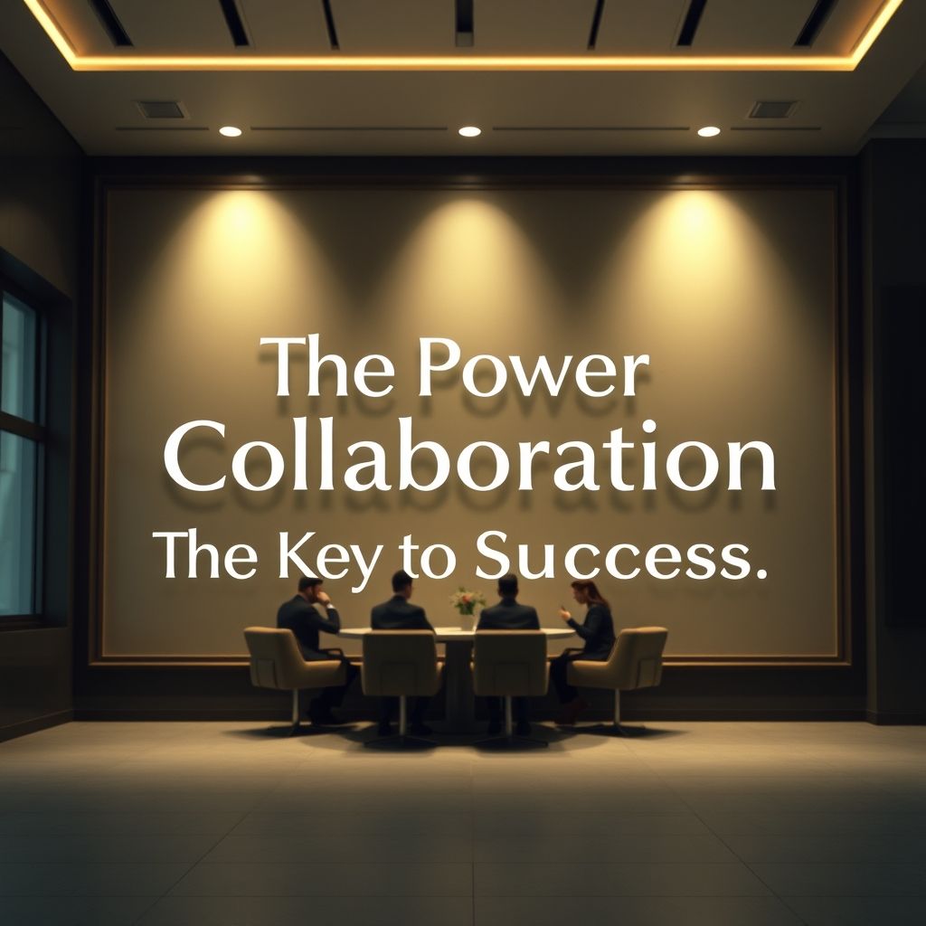 พลังแห่งความร่วมมือ: กุญแจสู่ความสำเร็จ